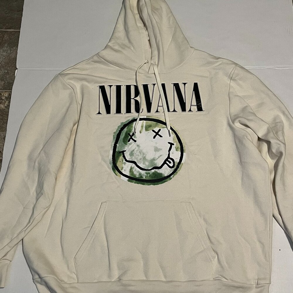 Mens Nirvana Hoodie pullover size XXL NWT